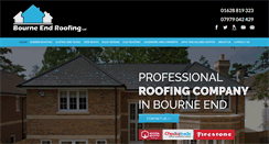 Desktop Screenshot of bourneendroofing.co.uk